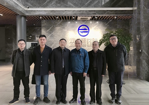江苏大丰港经济开发区管委会副主任吴光辉一行莅临公司参观考