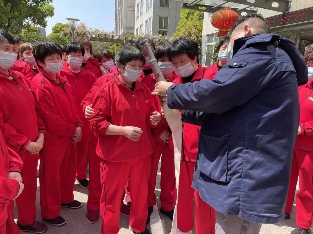 双箭旗下和济颐养院开展消防安全培训